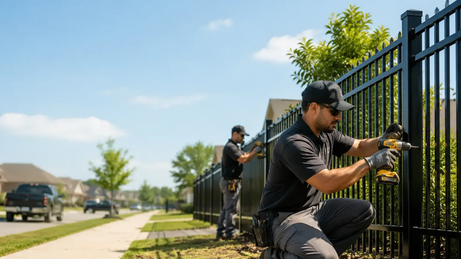 Metal Fence Installation in Riesel, TX